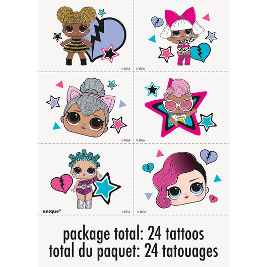 LOL Surprise Tattoos, 24ct