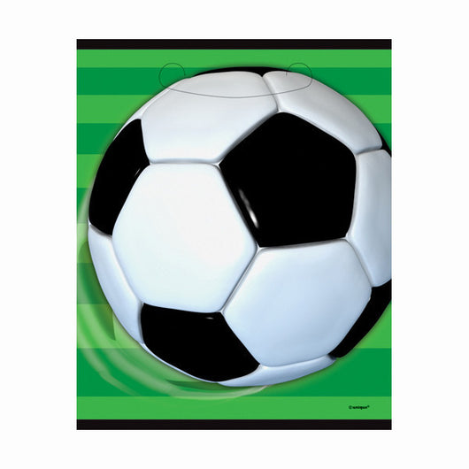 Soccer 3D Loot Bags, 8ct.