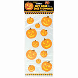 Pumpkin Glow Cellophane Bags, 20ct