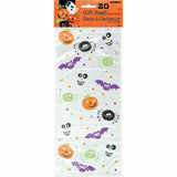 Spooky Smiles Cellophane Bags, 20ct