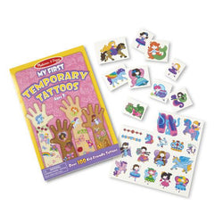 Melissa & Doug My First Temporary Tattoos - Pink (10)