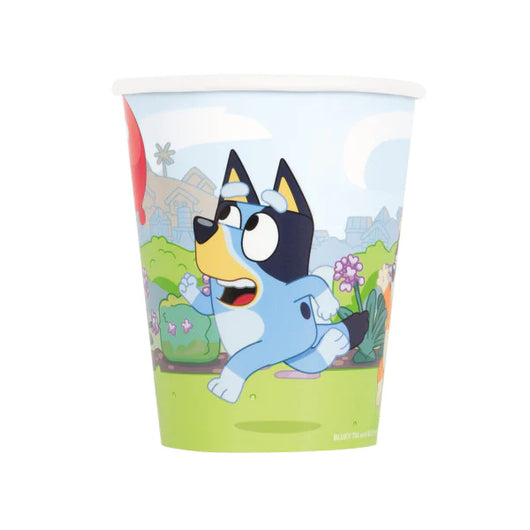 Bluey 8  9 oz Paper Cup