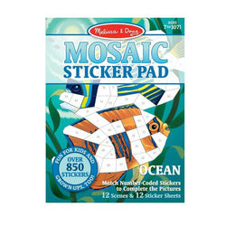 Melissa & Doug Mosaic Sticker Pad - Ocean (20)