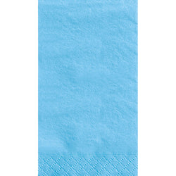 Powder Blue Solid Guest Towels, 20ct