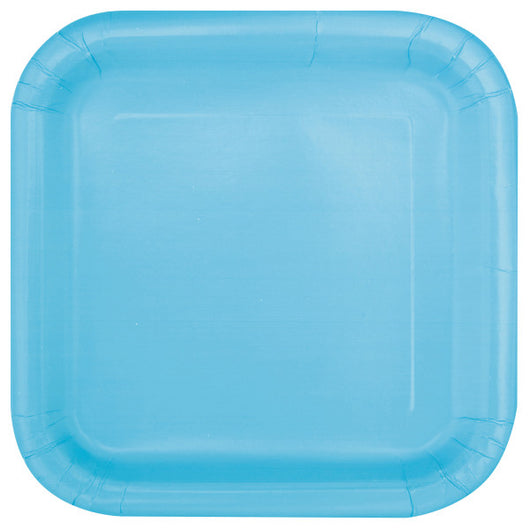 Powder Blue Solid Square 9