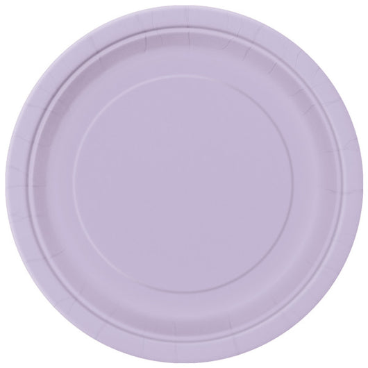 Lavender Solid Round 9