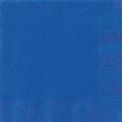 Royal Blue Solid Luncheon Napkins 20ct