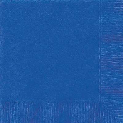 Royal Blue Solid Luncheon Napkins 20ct