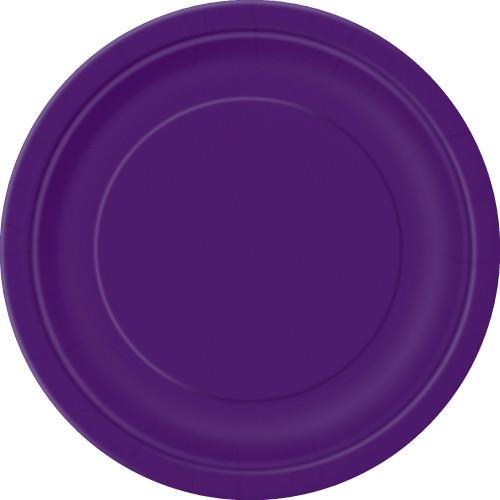 Deep Purple Solid Round 9