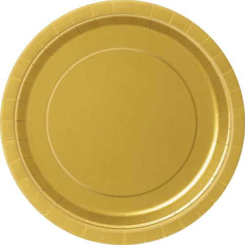 Gold Solid Round 9
