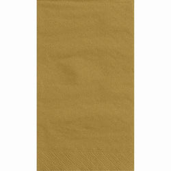 Gold Solid Guest Towels, 20ct
