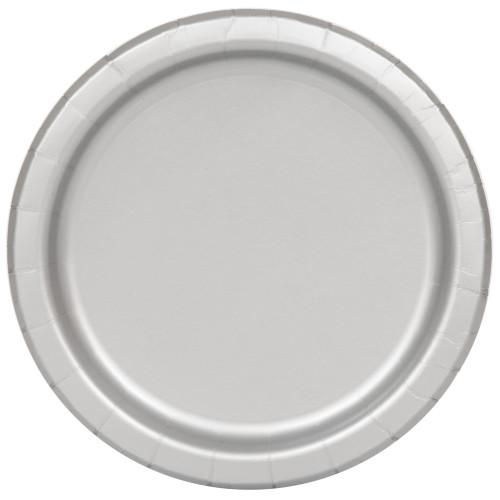 Silver Solid Round 9