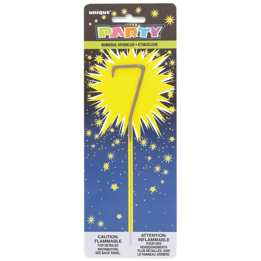 1  Numeral 7 Party Sparkler