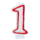 Number 1 Deluxe Birthday Candle
