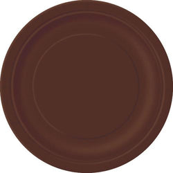 Brown Solid Round 9