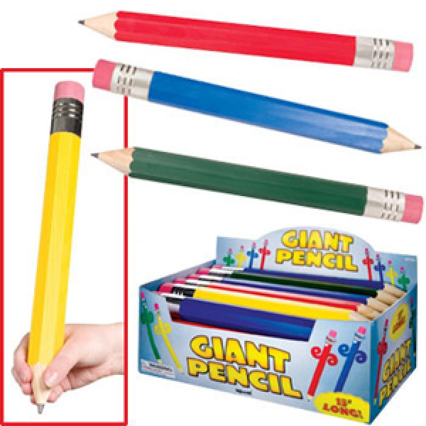Giant Pencil (24) – Sakura Toyland Wholesale