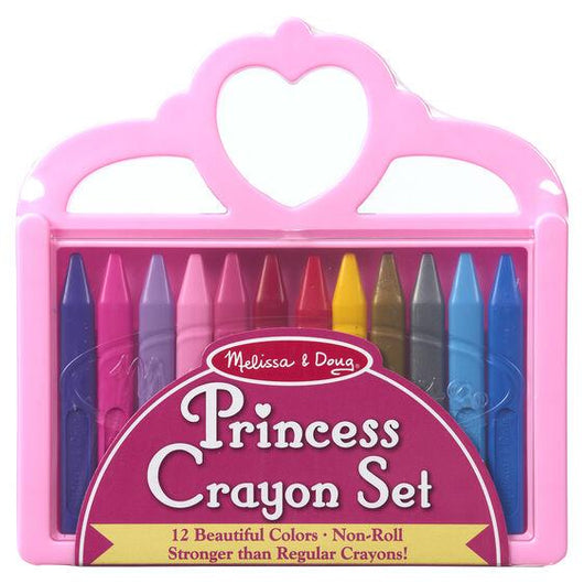 Melissa & Doug Princess Crayon Set (12)