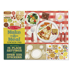 Melissa & Doug Make-a-Meal Sticker Pad (20)