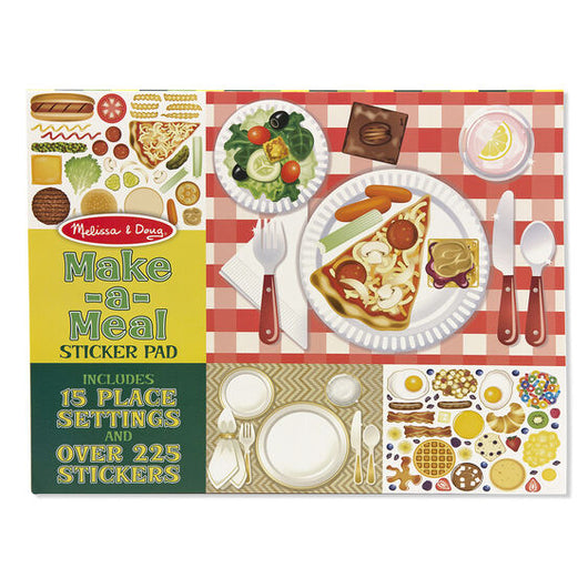 Melissa & Doug Make-a-Meal Sticker Pad (20)