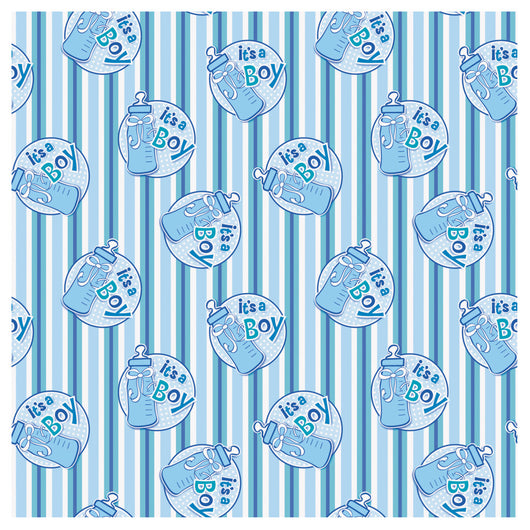 It's a Boy Bottle Gift Wrap, 30