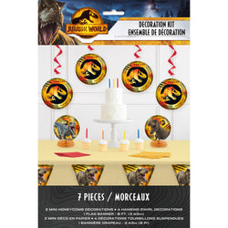 Jurassic World 3 Decorating Kit, 7pc