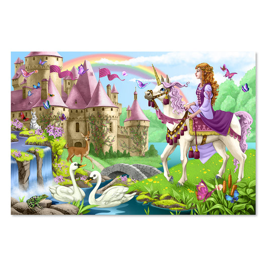 Melissa & Doug Fairy Tale Castle Floor Puzzle (48 pc) (6)