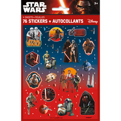 Star Wars Episode VII Sticker Sheets, 4ct