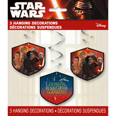 Star Wars Episode VII Hanging Swirl Decorations, 26