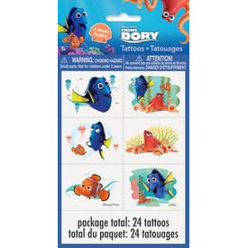 Finding Dory Tattoo Sheets, 4ct.