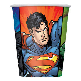 Justice League 9oz Paper Cups, 8ct.