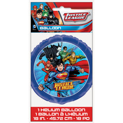 Justice League Round Foil Balloon 18