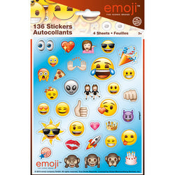 Emoji Sticker Sheets, 4ct.