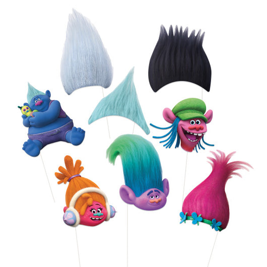 Trolls Photo Booth Props, 8ct.