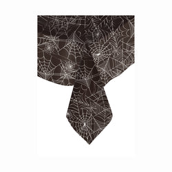 Spider Web Rectangular Plastic Table Cover, 54