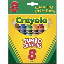 Crayola 8ct. Jumbo Crayons (24)