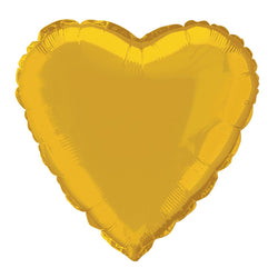 Solid Heart Foil Balloon 18