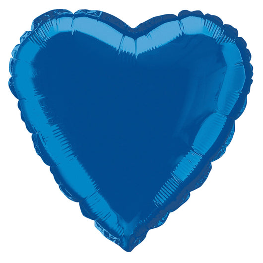 Solid Heart Foil Balloon 18