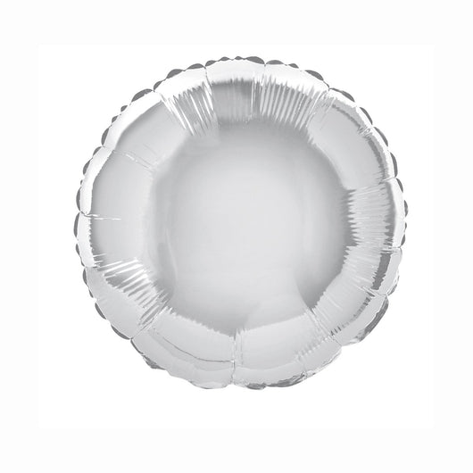 Solid Round Foil Balloon 18