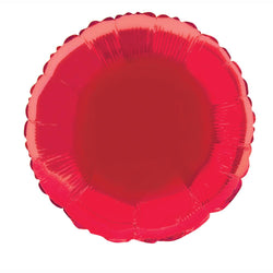 Solid Round Foil Balloon 18
