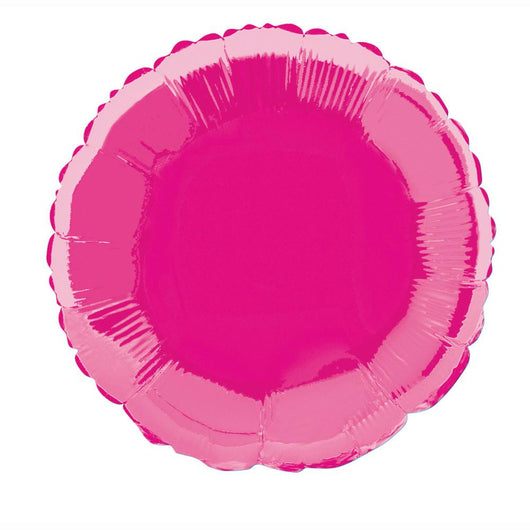 Solid Round Foil Balloon 18