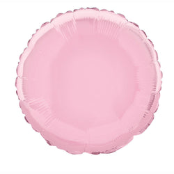 Solid Round Foil Balloon 18
