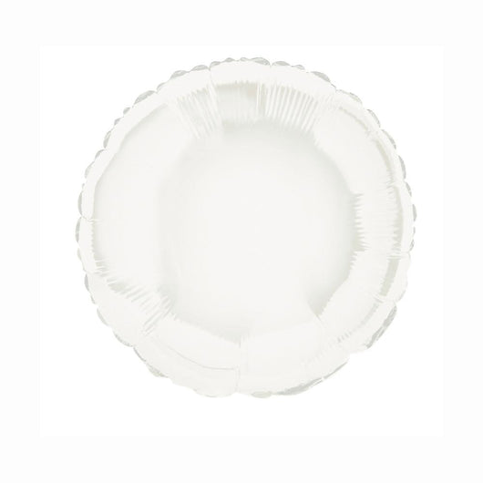 Solid Round Foil Balloon 18