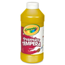 Crayola Premier Tempera Paint, 16oz. Bottle - Gold (12)