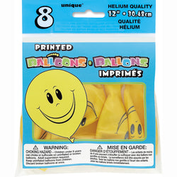 Happy Face Yellow 12