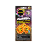 Pumpkin Light Up Balloons 9", 3ct