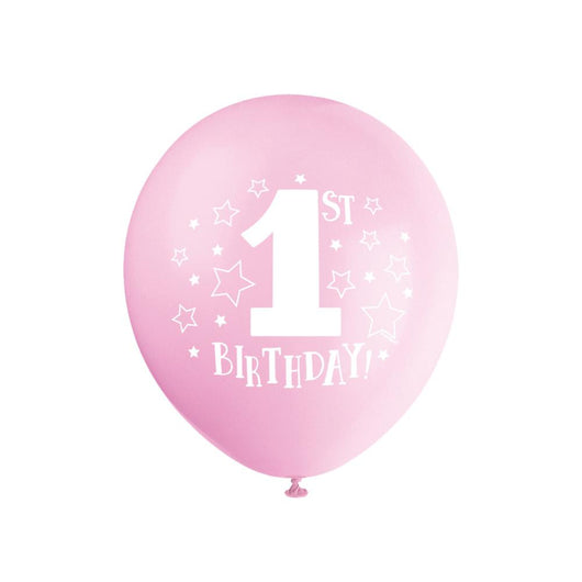 Stars Pink 1st Birthday 12