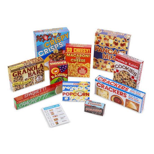 Melissa & Doug Let's Play House! Grocery Shelf Boxes (6)