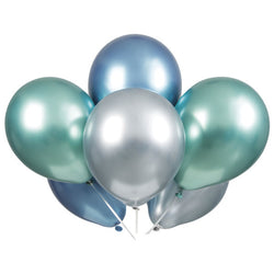 Blue, Green & Silver Platinum 11