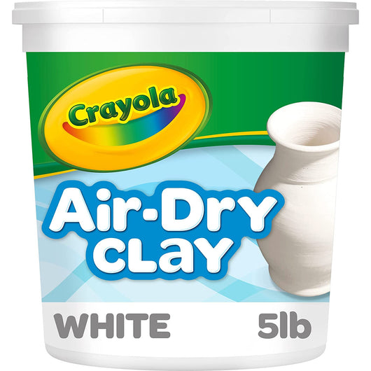 Crayola Air-Dry Clay, 5lb. Bucket - White (4)