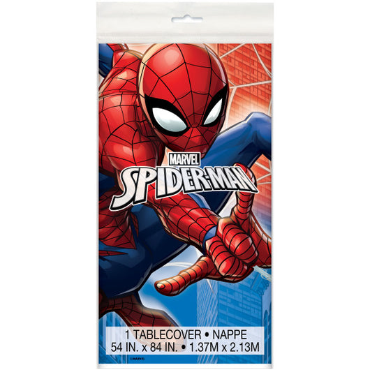 Spider-Man Plastic Table Cover, 54